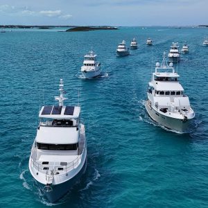 Nordhavn Gathering in the Bahamas. Photo: John Ellis