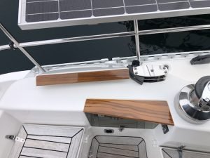 15 Port Coaming & Solar Panel