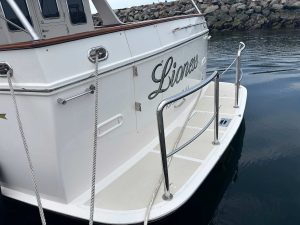 2) Transom Boat Name
