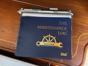 40 Helm Maintenance Log