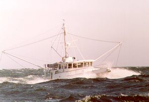 N46 in rough seas