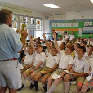 NAR Steve at Horta School