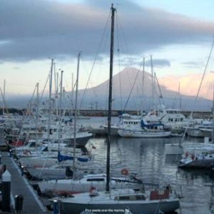 NAR View of Pico from marina